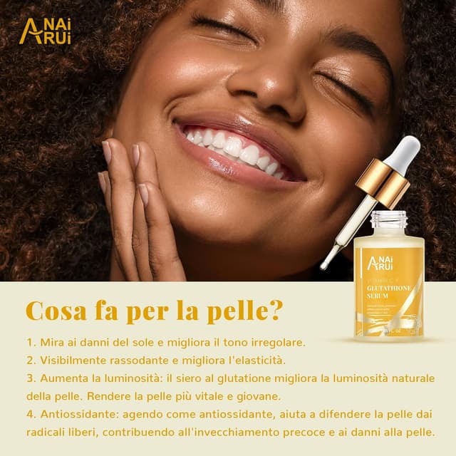 Thumbnail 2 de ANAiRUi Siero di glutatione 30 ml 💧