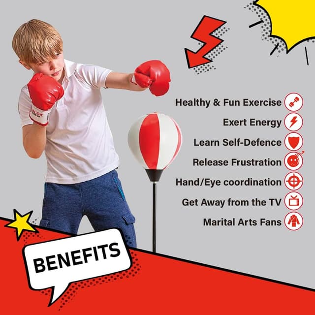 Thumbnail 1 de Whoobli Punching Bag 34โ44 in ๐ฅ