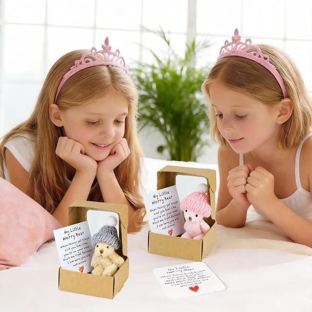 Detalle 1 de Worry Bear Hug in a Box 6-Pack