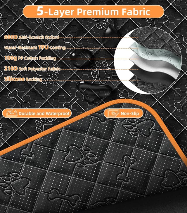 Detalle 2 de UPAWPIA car boot liner 198 x 105cm