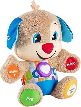 Detalle de Fisher-Price Ríe y Aprende Perrito Interactivo con Luces