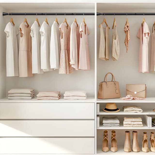 Detalle de Zipglo Gardinenstange ohne Bohren 70-127 cm