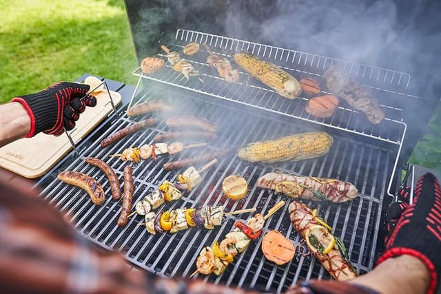 Thumbnail 3 de Char-Broil Barbacoa a Carbón L 🔥 Rejilla ajustable y extensible