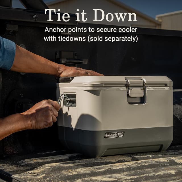 Detalle de Coleman Pro Heavy-Duty 17qt Ultra-Light Premium Hard Cooler Lunchbox (TempLock FX)