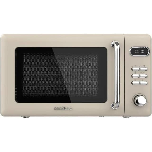 Detalle de Cecotec ProClean 5110 Retro Microondas 20L 🍲
