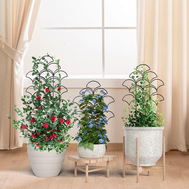 Thumbnail 5 de LyAZKMY 4 Pack Plant Trellis