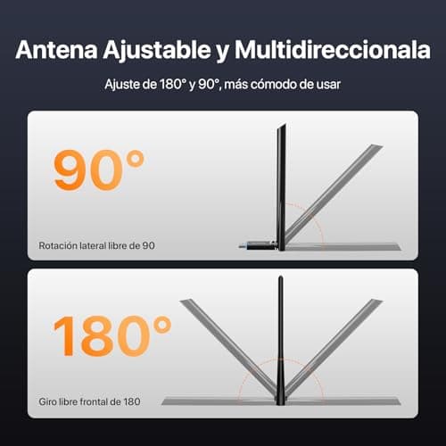 Thumbnail 3 de Tenda U11 Pro AX900 Adaptador USB WiFi 6 5 GHz