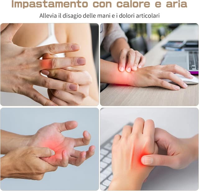 Detalle de Prisag Massaggiatore mani per tunnel carpale rosa