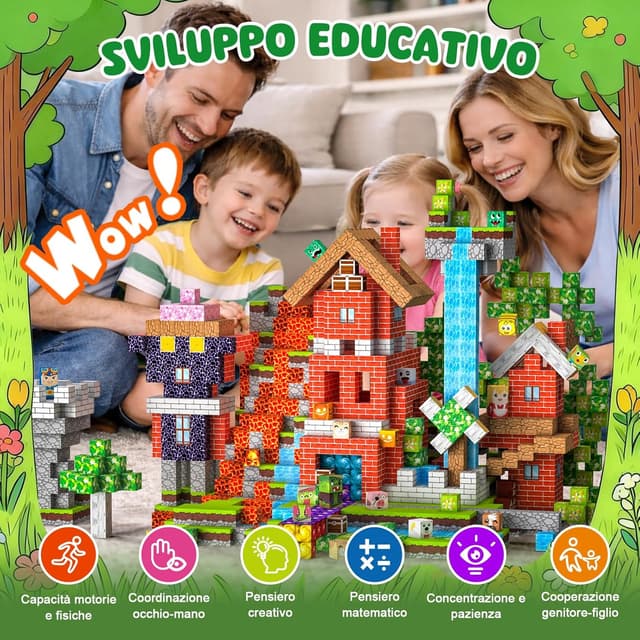 Thumbnail 6 de Crifeton 220 PCS blocchi magnetici 2cm 🧩