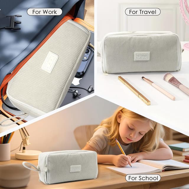 Thumbnail 5 de Federmäppchen aus Cord Groß 22,5 x 12 x 8 cm