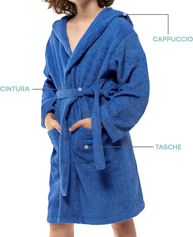 Thumbnail 1 de Twinzen Accappatoio Bambino in Cotone 100% OekoTex