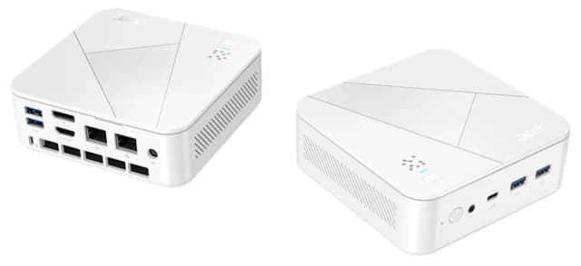 Detalle 2 de Acer Revo Box RB102-01W Mini (Intel Core Ultra 5) – kompakter PC für Office, E-Mails und Web