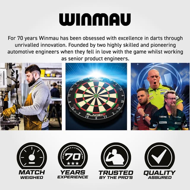Thumbnail 6 de WINMAU Blade 6 dual core dartboard