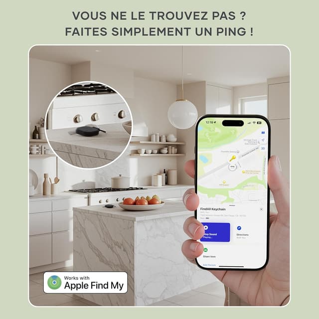 Detalle 2 de SATECHI FindAll localisateur 12 mois 🔑