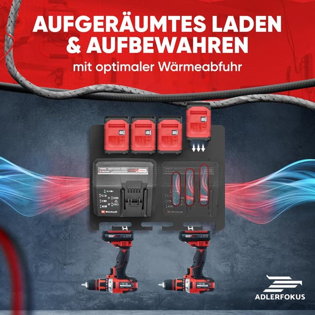 Thumbnail 6 de Adlerfokus Einhell Akku Wandhalterung 18V