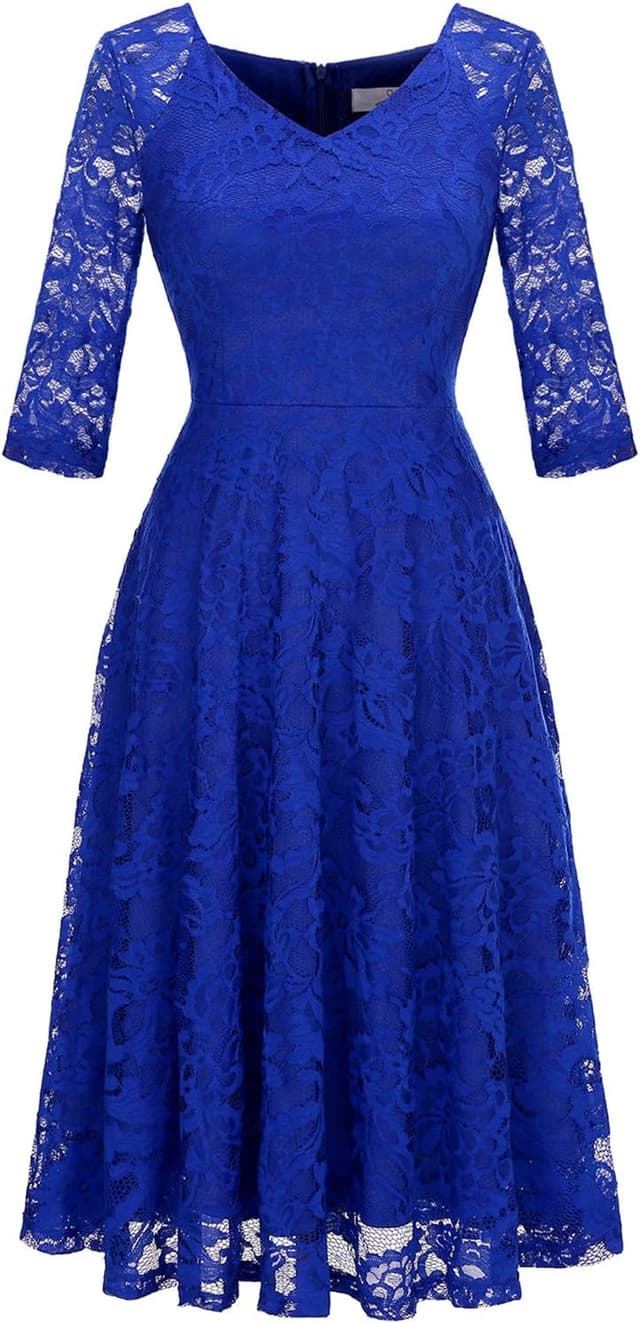 Imagen de Dressystar Robe de soirée midi Dentelle 1️⃣ 🎀 en OfertitasTOP