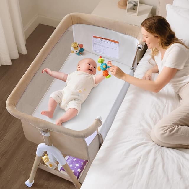 Imagen de cozydwells Babybettchen Bassinet 3 Min Montage en OfertitasTOP