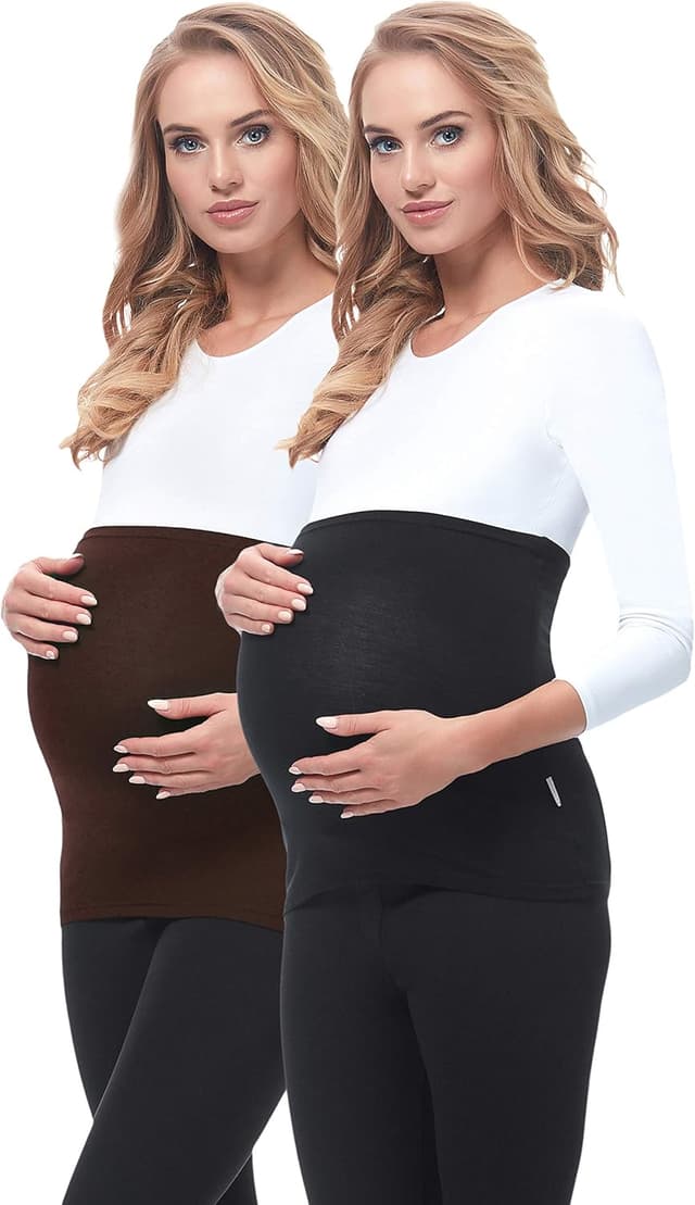 Thumbnail 4 de Be Mammy 169 Ceinture de grossesse pack 2 đ€°