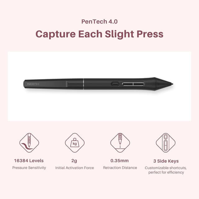 Thumbnail 4 de HUION Kamvas 13 13.3-inch drawing tablet