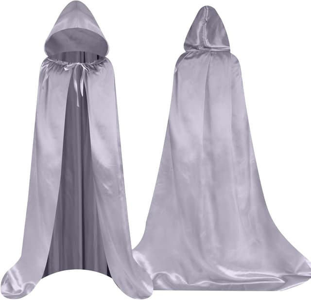 Detalle de Aomig Hooded Cape 150cm Long Halloween Cape