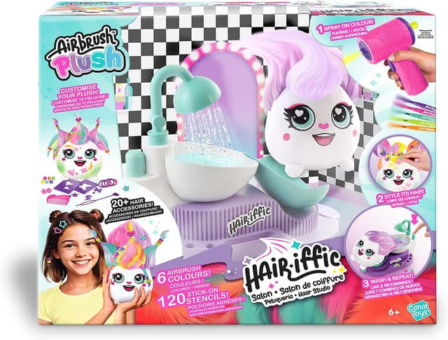 Thumbnail 1 de Canal Toys Airbrush Plush Hair'iffic Salon