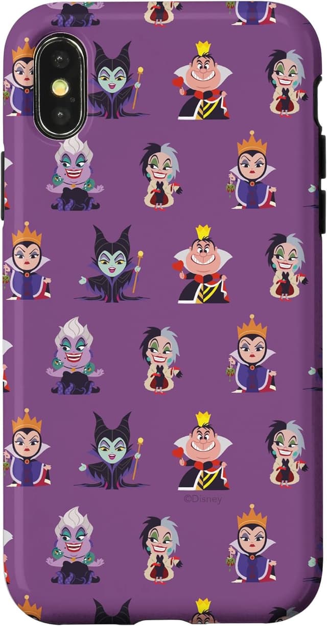 Detalle de Disney Villains Kawaii Viola custodia per iPhone 13