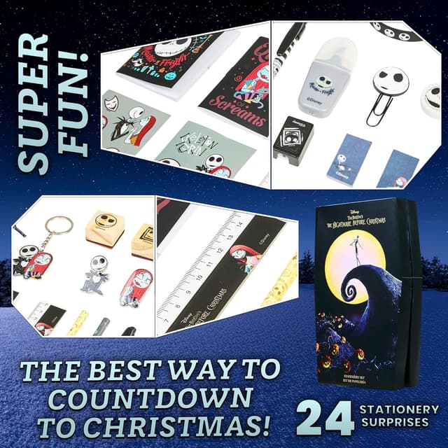 Thumbnail 3 de Disney The Nightmare Before Christmas Calendario Adviento 2024 🎄