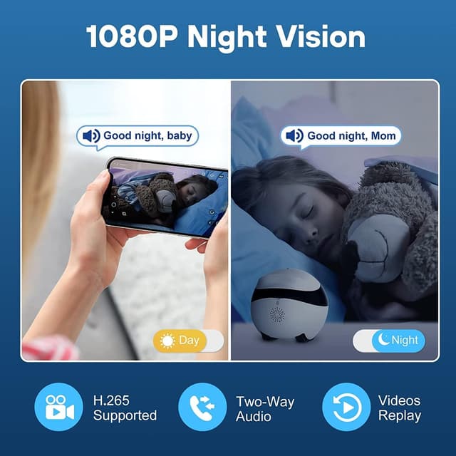 Detalle de Enabot EBO SE FamilyBot 1080P WLAN Kamera