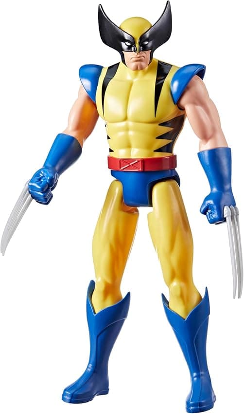 Detalle de Marvel X-Men Lobezno Titan Hero 28,5 cm — figura de acción