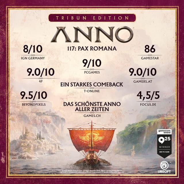 Detalle 1 de Anno 117: Pax Romana Tribun Edition PC