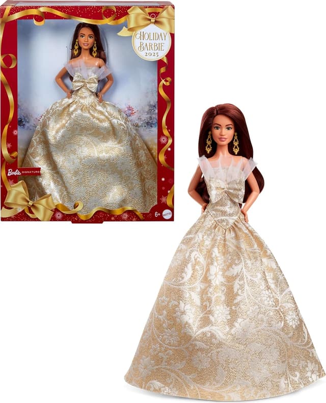 Detalle de Barbie Signature JBJ02 holiday doll