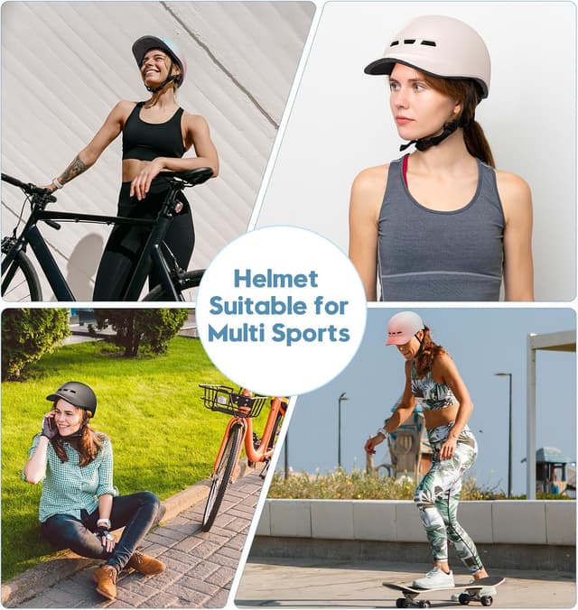 Thumbnail 4 de Shinmax Casco Bicicleta 57-62 cm con Visera