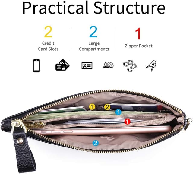 Thumbnail 3 de SENDEFN Pochette Donna 19,5x11 cm