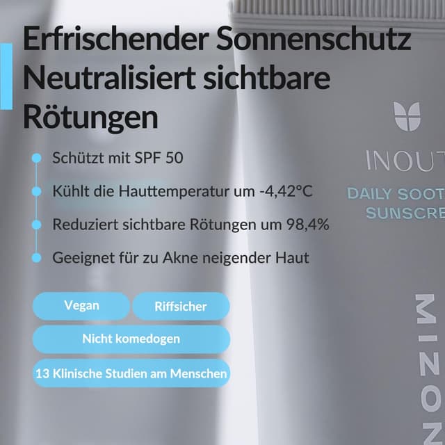 Detalle 2 de MIZON INOUT DAILY SPF50+ Sonnencreme 50 ml