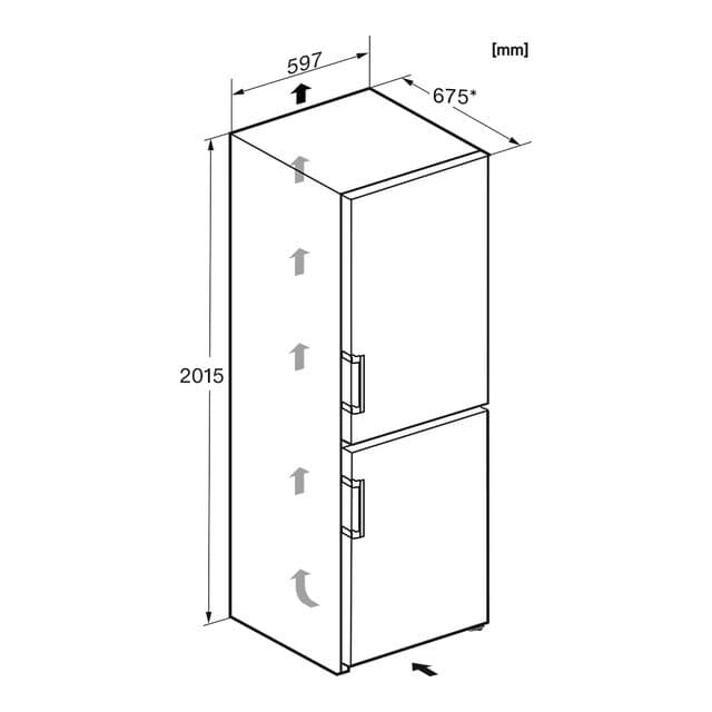 Thumbnail 4 de Miele KFN4795CD frigorífico combi NoFrost 70 l