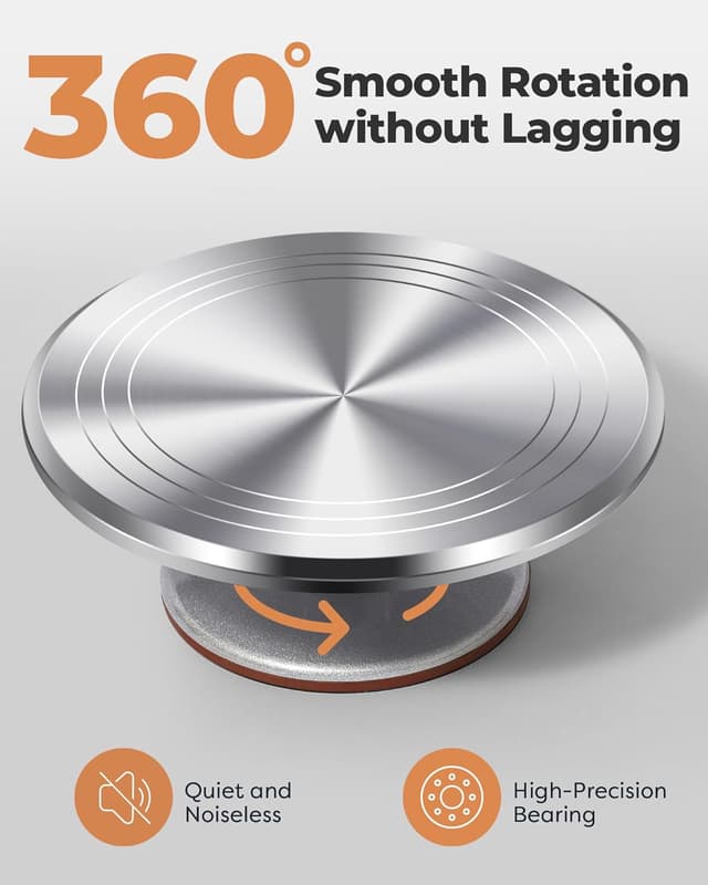 Thumbnail 2 de Kootek Cake Decorating Kit, 12" turntable