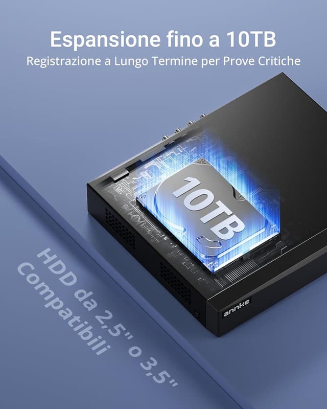 Thumbnail 4 de ANNKE 3K/5MP Lite 4 Canali DVR