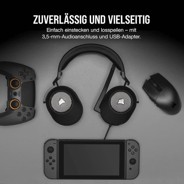 Thumbnail 5 de Corsair HS65 Surround Gaming-Headset Karbon Schwarz