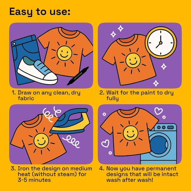 Thumbnail 4 de ARTISTRO 36 Fabric Markers