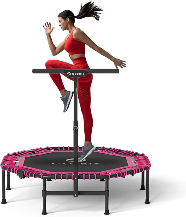 Thumbnail 6 de CLORIS Foldable Fitness Trampoline 48″, 450 lbs rebounder 🏋️♀