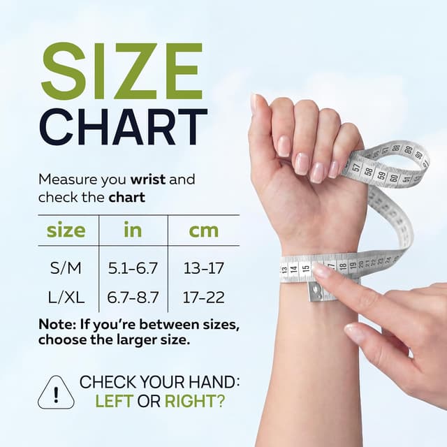 Detalle 2 de Karpaltunnel-Handgelenkstütze links L/XL
