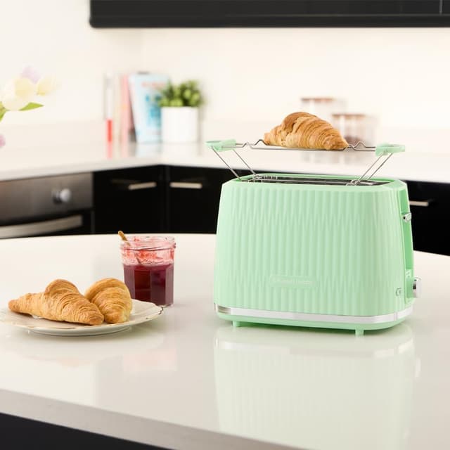 Detalle 2 de Russell Hobbs Eden Toaster Pistazie
