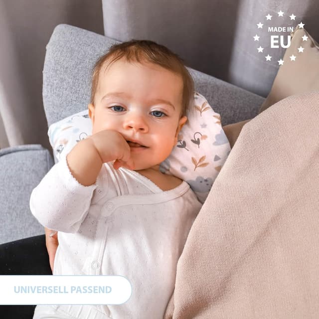 Detalle de Totsy Baby Stillkissen klein (20 cm) – Stillmuff/Arm- und Lagerungskissen für unterwegs