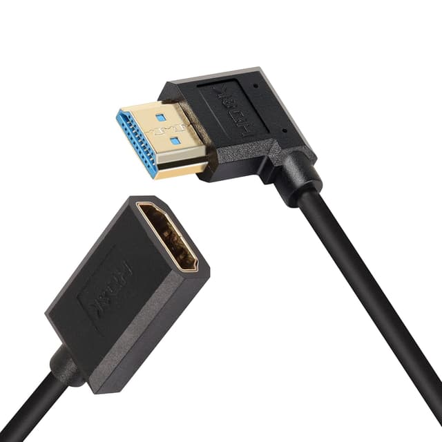 Detalle de PNGKNYOCN 8K HDMI Kabel 0,3 m 90°