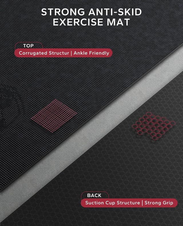 Thumbnail 3 de HAPBEAR Large Exercise Mat 183×122cm 🧘♀