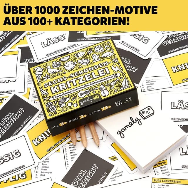 Detalle 2 de Gamely Sechs-Sekunden-Kritzelei Das Zeichenspiel