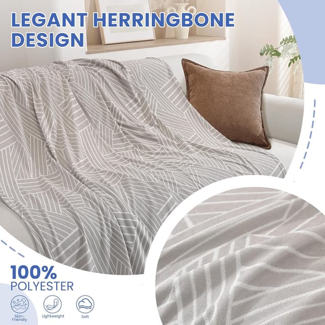 Detalle de Ystyle telo copridivano 200x340 cm grigio chiaro, copritutto antiscivolo e antigraffio