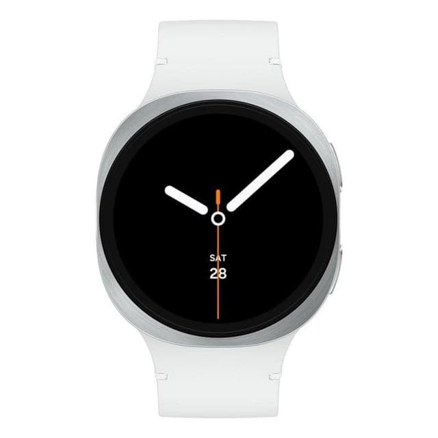 Detalle 2 de Samsung Galaxy Watch8 Bluetooth GPS NFC 44 mm Super AMOLED Plata (M/L) – 5ATM + IP68