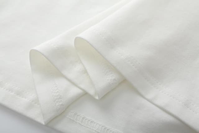 Detalle de VEIISAR Herren T-Shirt aus elastischer Baumwolle (190 g/m²) mit Rundhals – Basic in verschiedenen Größen