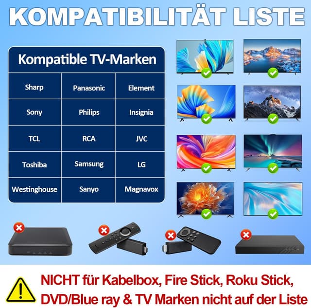 Thumbnail 3 de Universal Fernbedienung Großtasten für Senioren